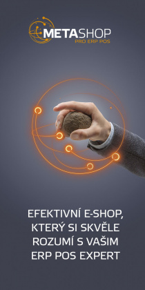 METASHOP si skvěle rozumí také s ERP POS Expert 